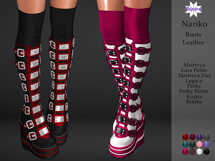 AURORA Nariko Boots Leather