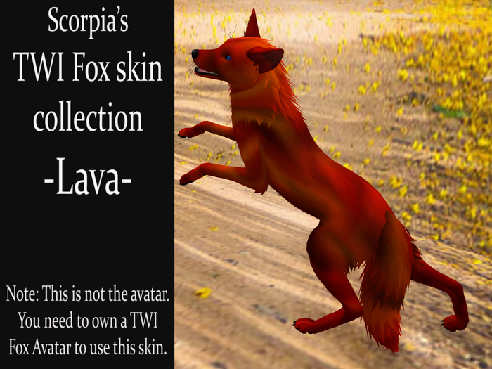 TWI Fox Skin Texture - Lava
