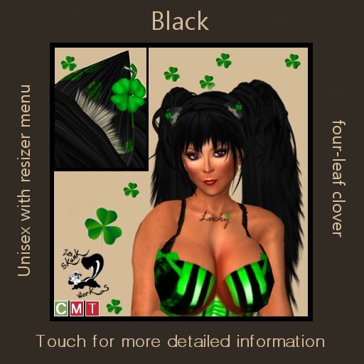 St. Patricks Day Ears - Black