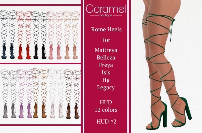Caramel Boutique Rome HUD 12 colours #2