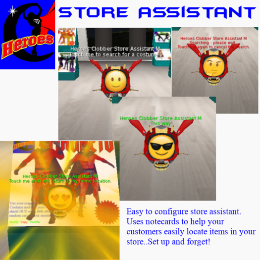 Heroes Clobber Store Assistant