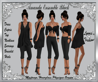 AMANDA ENSOMBLE BLACK UNPACK