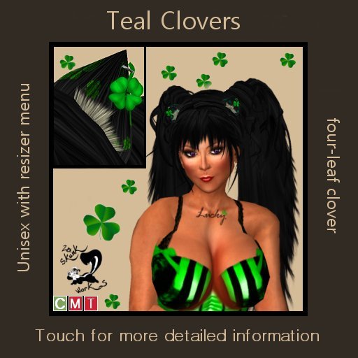 St. Patricks Day Ears - Teal