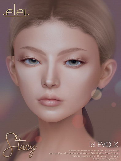 .e l e i. - Stacy (Face Skin) / FROST