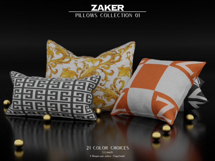 ZAKER : Pillows Collection 01
