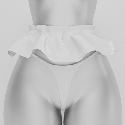 .Aitne. Ari Panty + Skirt - White