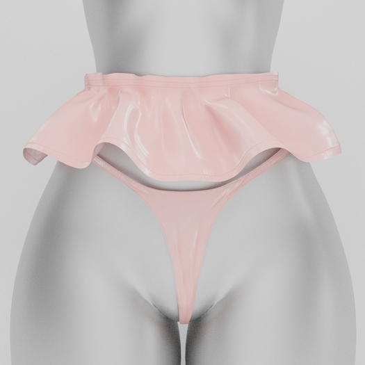 .Aitne. Ari Panty + Skirt - Rosa pastel