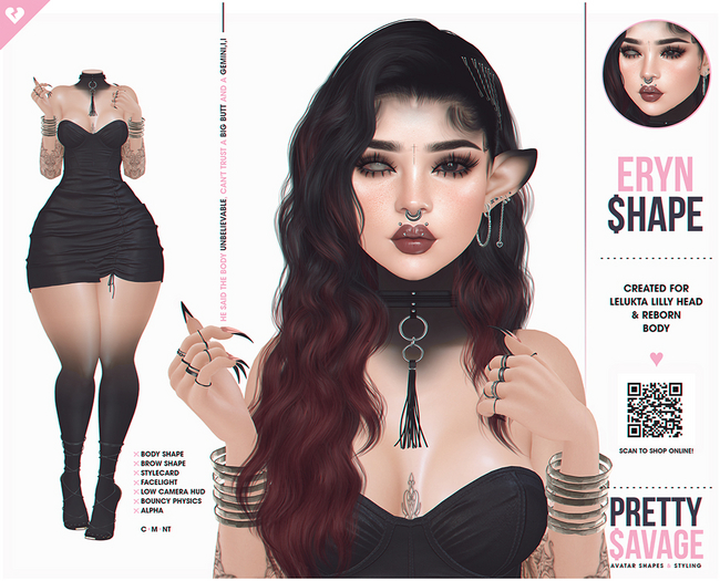 Pretty$avage - Eryn Shape