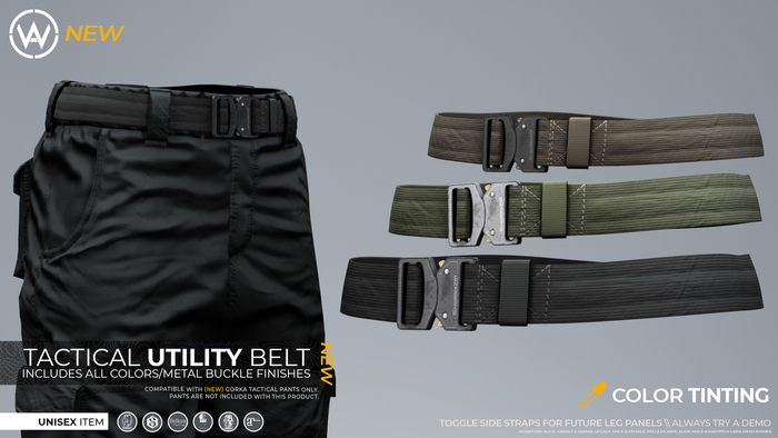 WAZ - Tactical Utility Belt (Fatpack)