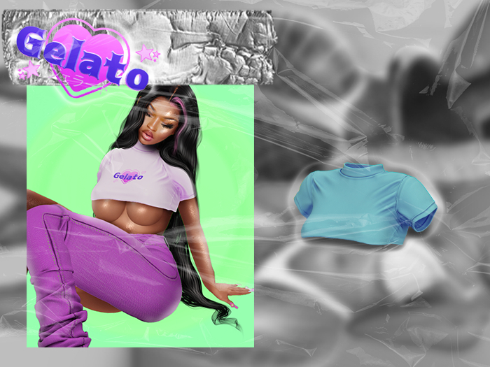 Gelato - Coco Tee - BLU
