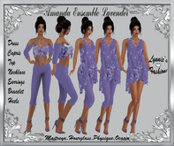 AMANDA ENSOMBLE LAVENDER UNPACK