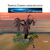 Tropical Garden Patch Landscape Slk Bag-LI=22