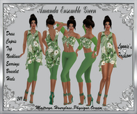 AMANDA ENSOMBLE GREEN UNPACK