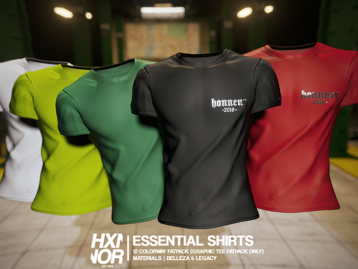 HX: Essential Shirt Fatpack "BOXED"