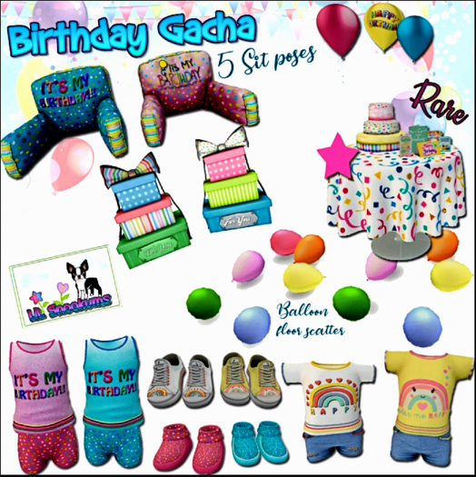 {LiL*SnOokums} Birthday Balloon scatter