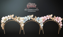 POISON ROUGE Abelia Headpiece - FATPACK