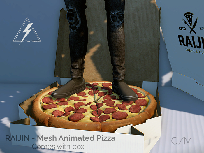 RAIJIN - Animated Mesh Pizza