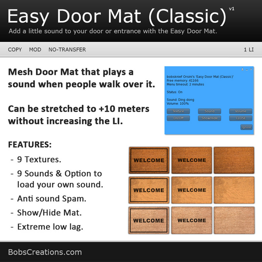 Easy Door Mat (Classic) 