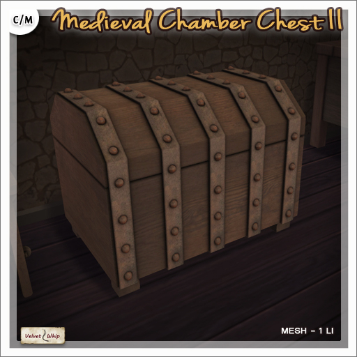 [V/W] Medieval Chamber Chest II - Mesh furniture