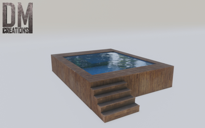 Hideki Swimming Pool Full Perm Mesh