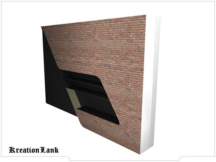 Detroit Wall Panel With Shelf FULL PERM