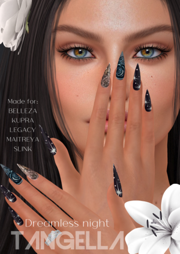 TANGELLA NAILS Dreamless night