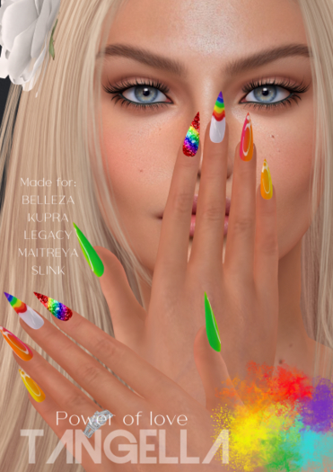 TANGELLA NAILS Power of love