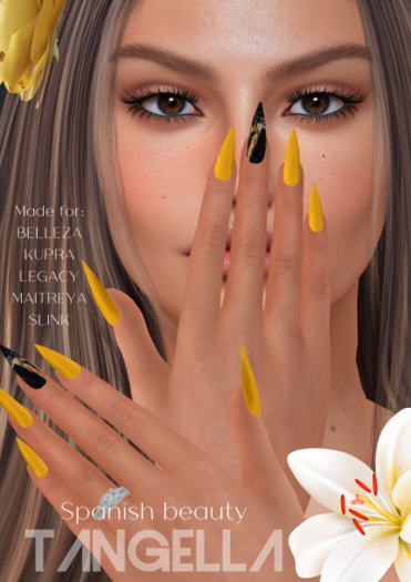 TANGELLA NAILS Spanish beauty