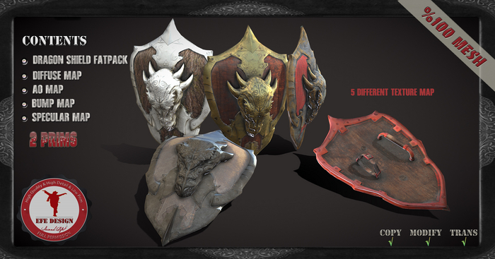 (Efe Design) Dragon Shield Fatpack Fullperm 