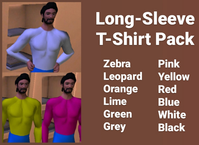 PACOTE DE CAMISETAS MANGA COMPRIDA