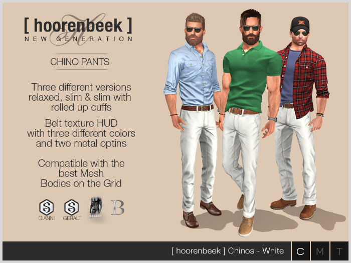 Chino Pants - White