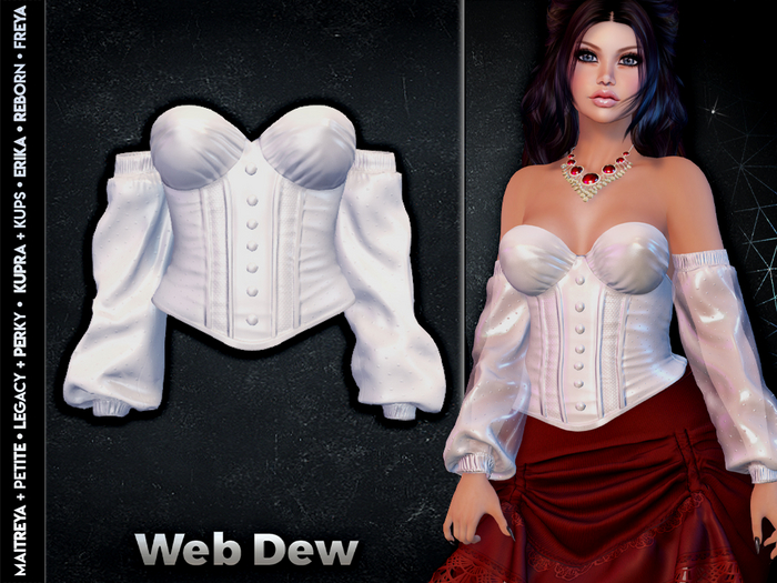 ::WD:: Corset Adele - White