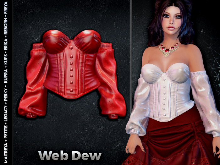 ::WD:: Corset Adele - Red