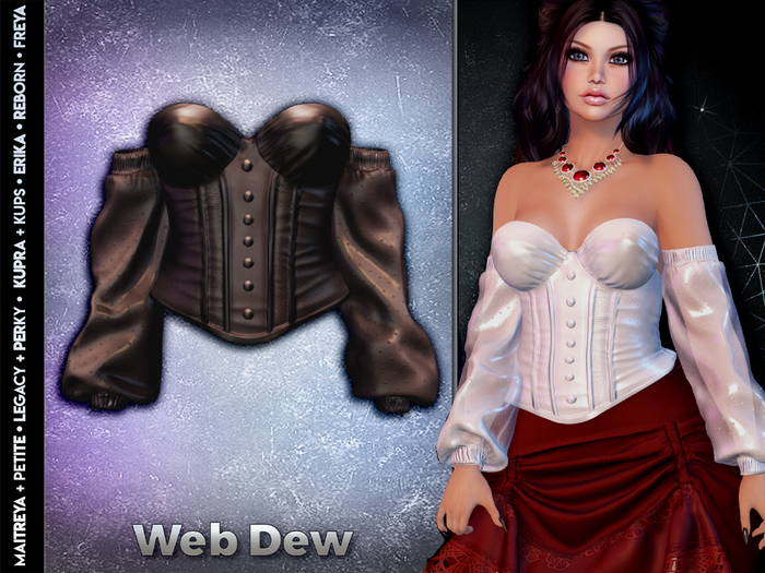 ::WD:: Corset Adele - Brown