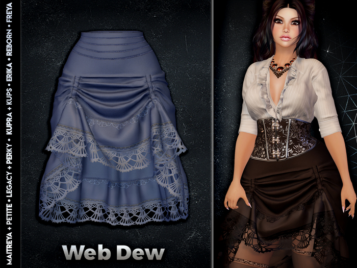 ::WD:: Skirt Madeline - Light Blue