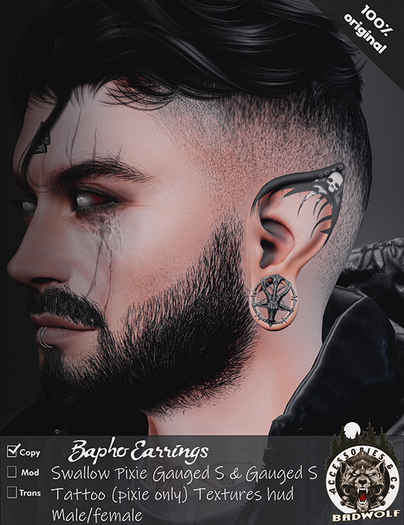 Badwolf - Bapho Earrings