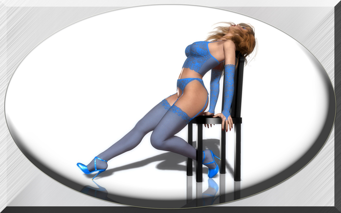 Erotic Dancer Artwork framed