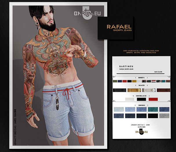 Bartimeu - Rafael Shorts Jeans FATPACK