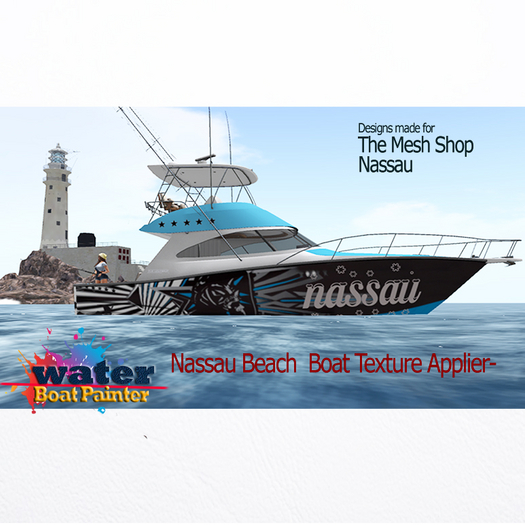 W:B:P:Nassau-Blue Boat Texture applier