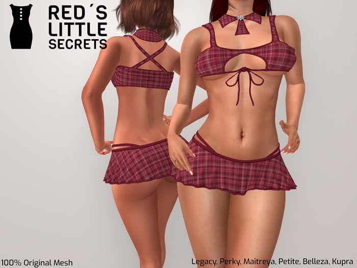 RLS Outfit Shirin Cherry Red