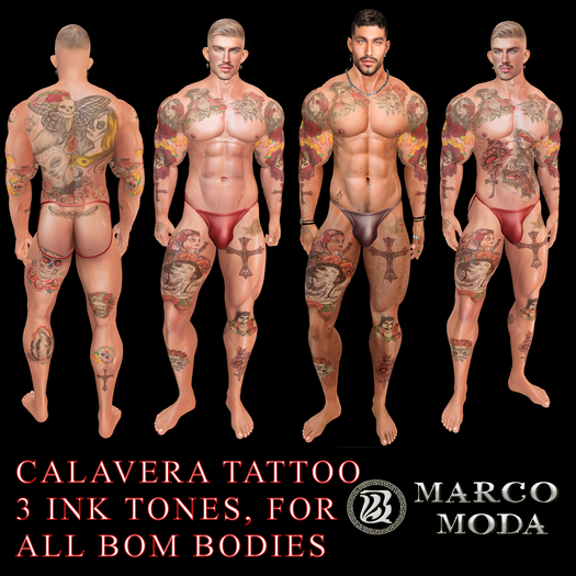 MM CALAVERA TATTOO BOM