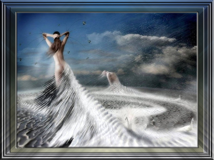 Sandstorm Artwork framed