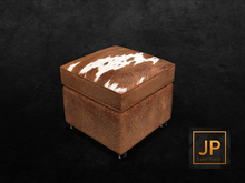 Petite Mort- Native Spirit Cow Hide Ottoman 1(bagged)
