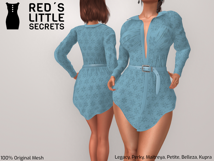 RLS Dress Naomi Petrol