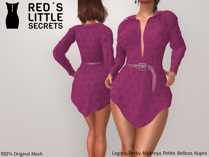 RLS Dress Naomi Fuchsia