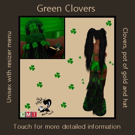 St. Patricks Day Tail - Green