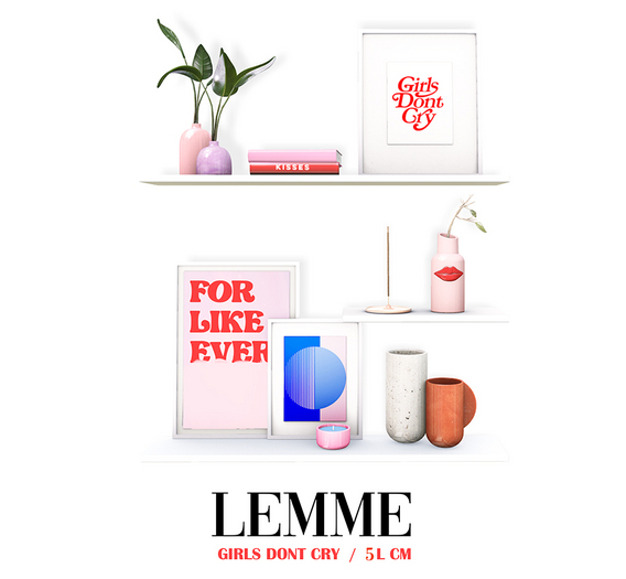 LEMME...Girls don't cry / Shelf