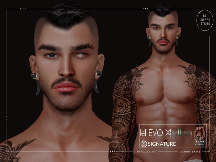 Alain Head 4.0 Johnny Shape
