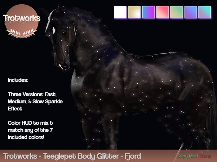 Trotworks  - Teeglepet Body Glitter - Fjord
