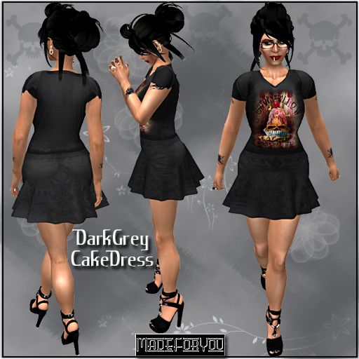 GreyCakeTshirtDress/MadeForYou